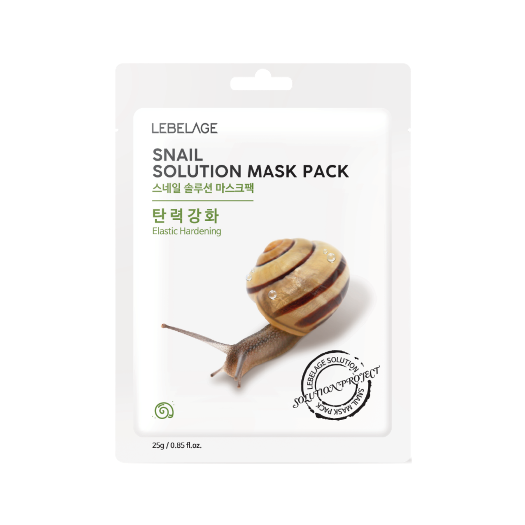 Lebelage Snail Solution Mask Pack (10 sheets)