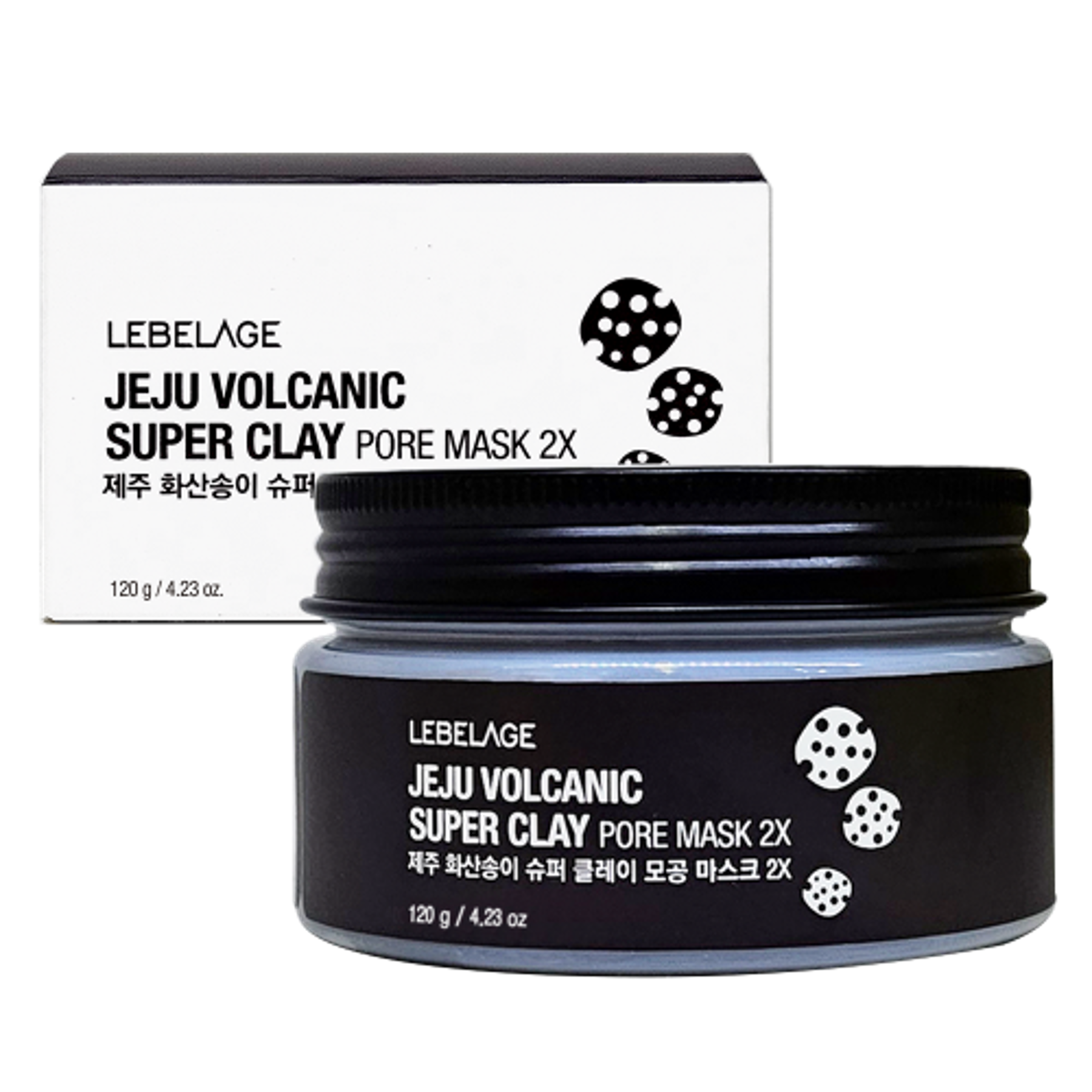 Lebelage Jeju Volcanic Super Clay Pore Mask 2X