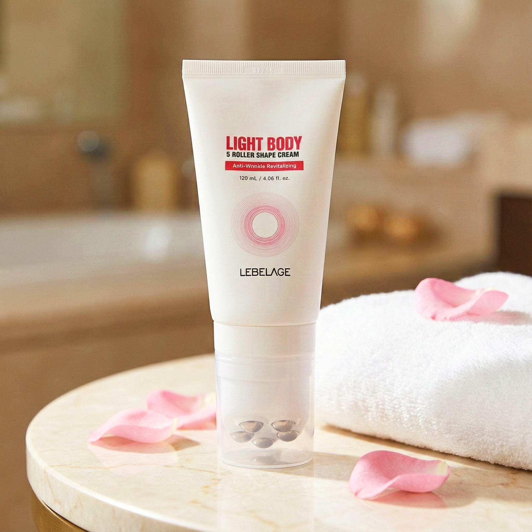 Lebelage Light Body 5 Roller Shape Cream 120 ml