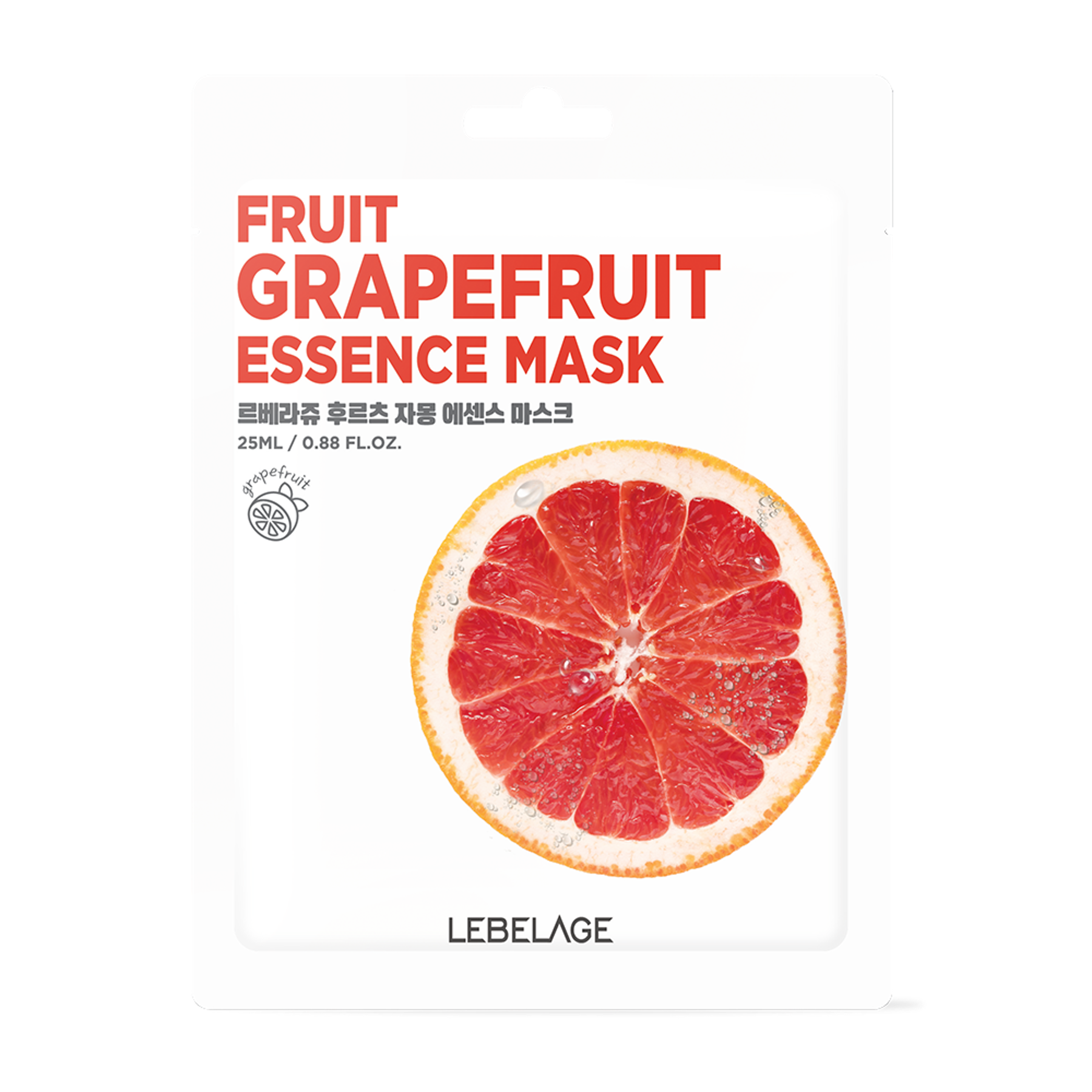 Lebelage Fruit Grapefruit Essence Mask