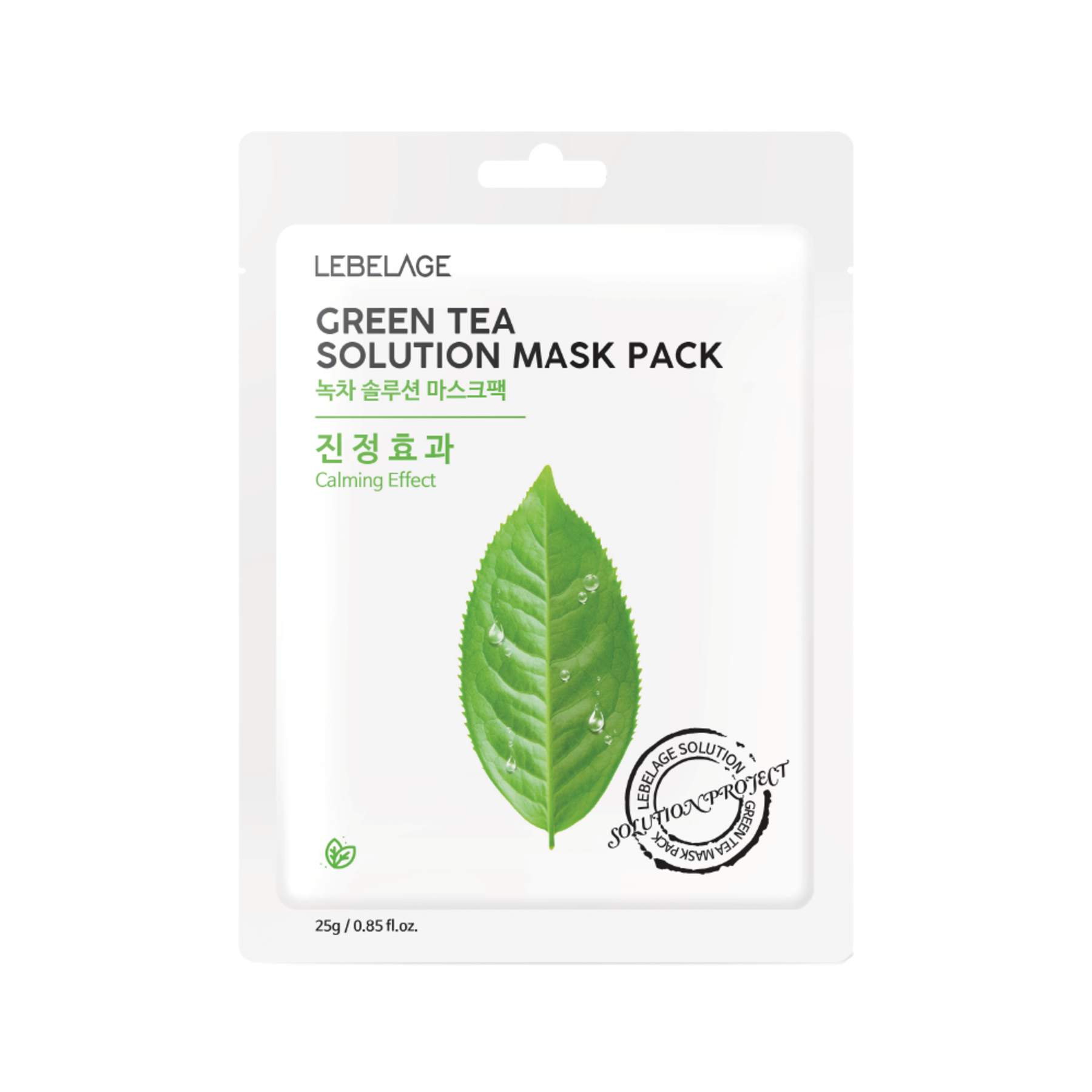 Lebelage Green Tea Solution Mask Pack (10 sheets)