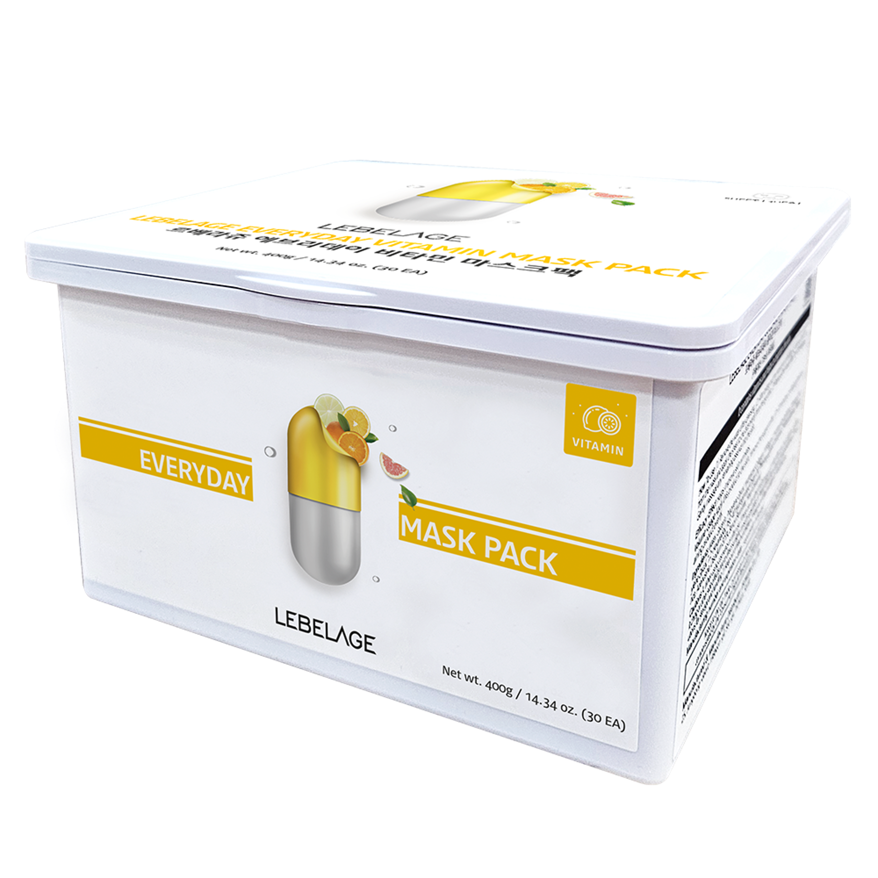 Lebelage Everyday Vitamin Mask Pack [30 sheets]