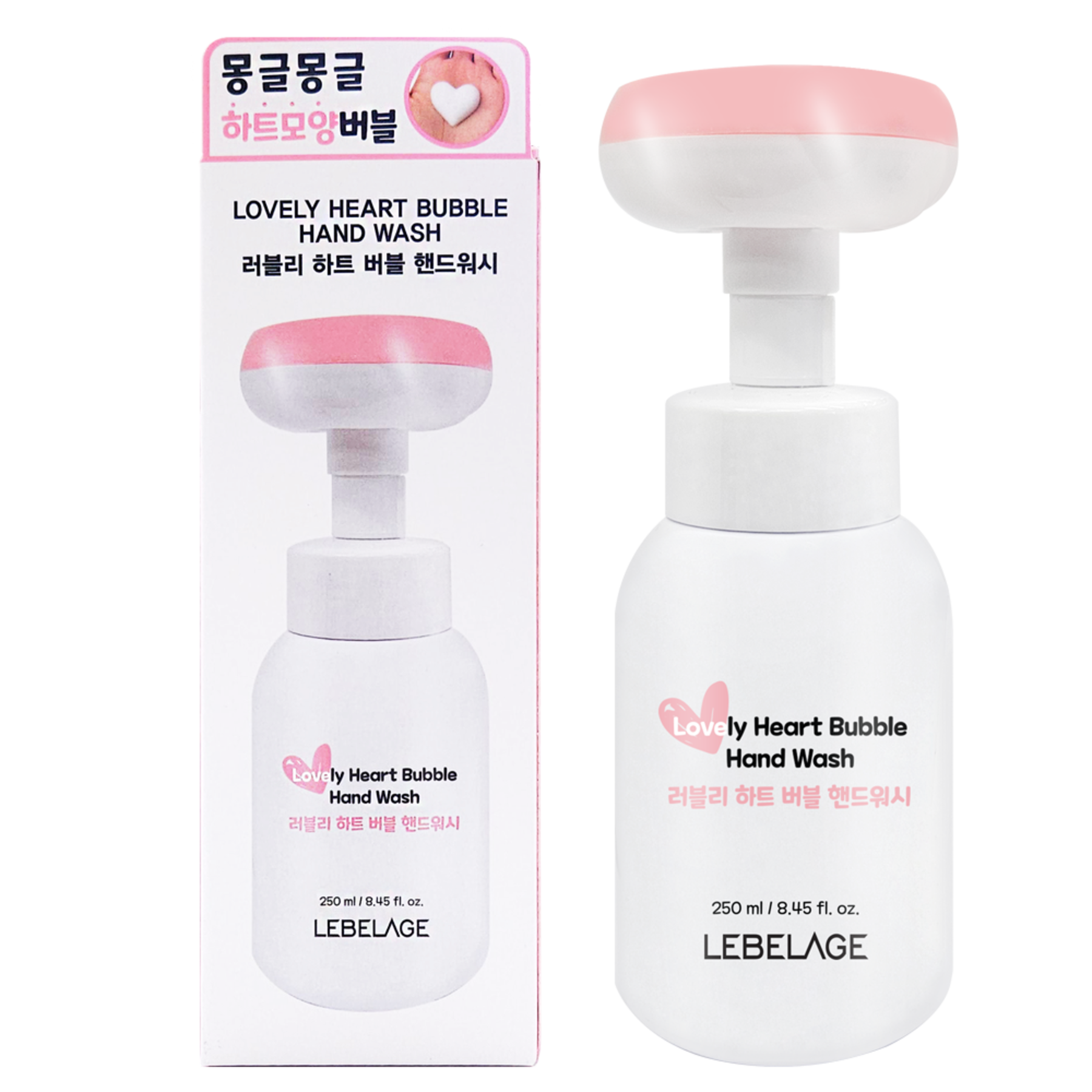 Lebelage Lovely Heart Bubble Hand Wash