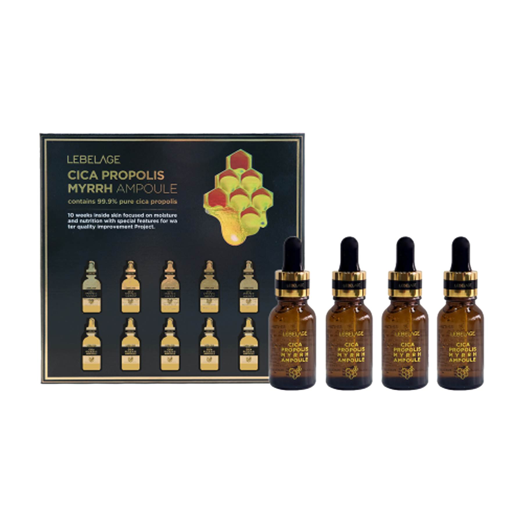 Lebelage Cica Propolis Myrrh Ampoule Set