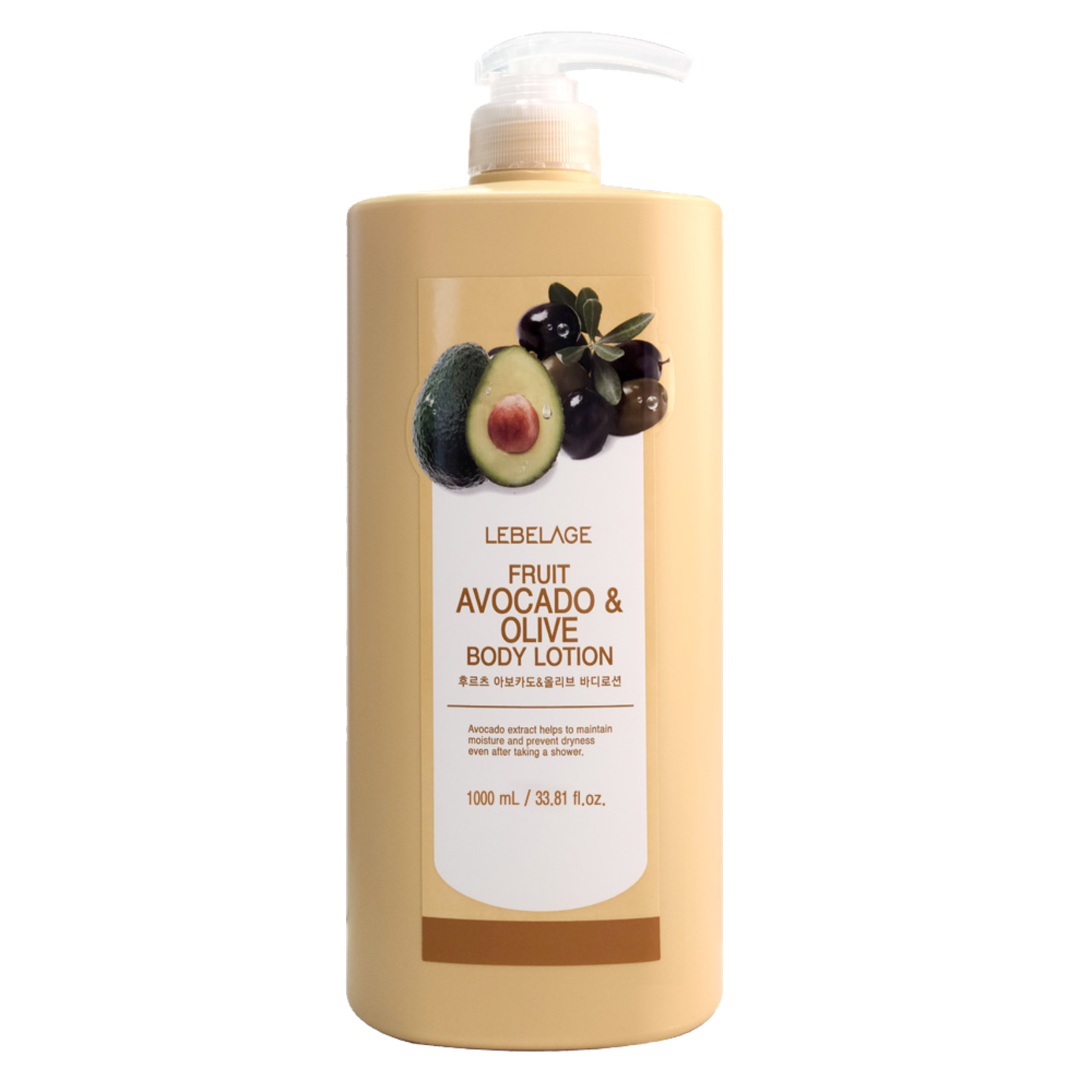Lebelage Fruit Avocado & Olive Body Lotion 1000ml