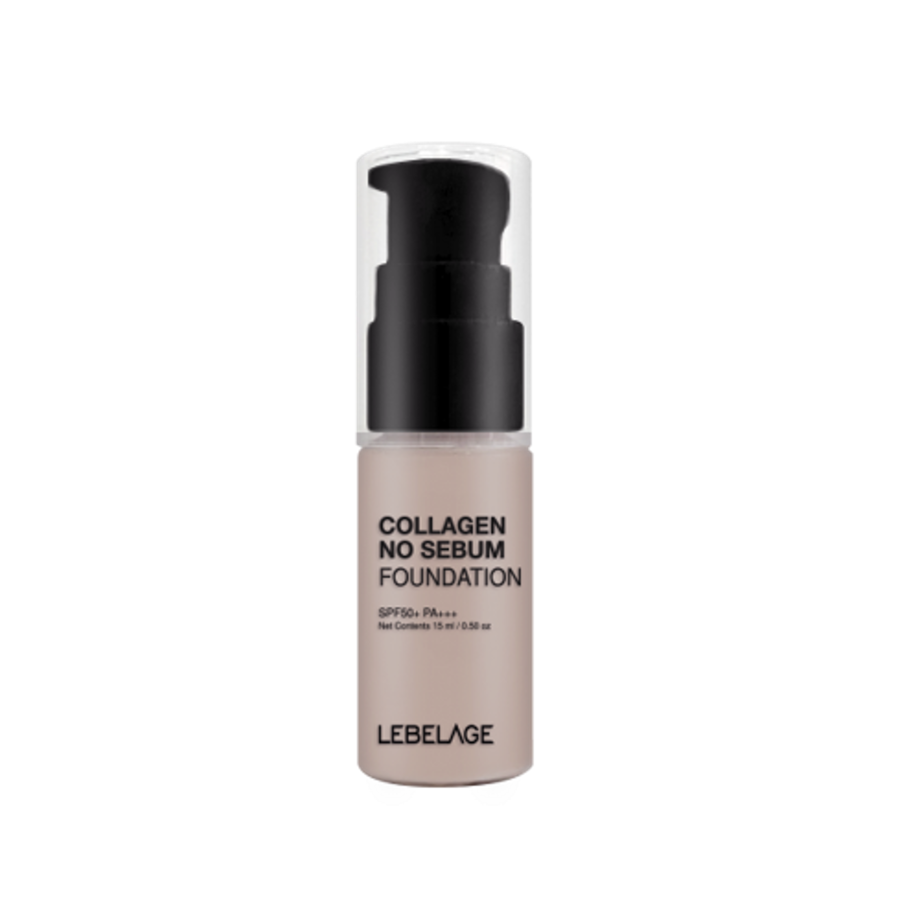 Lebelage Collagen No Sebum Foundation (Mini) No. 23 Sand Beige 15 ml