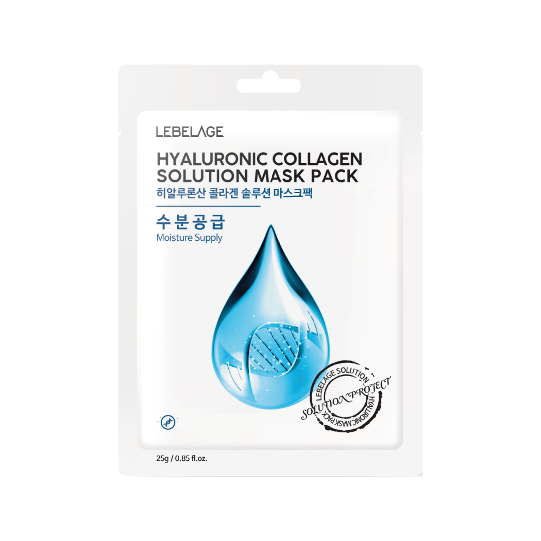 Lebelage Hyaluronic Collagen Solution Mask Pack (10 sheets)