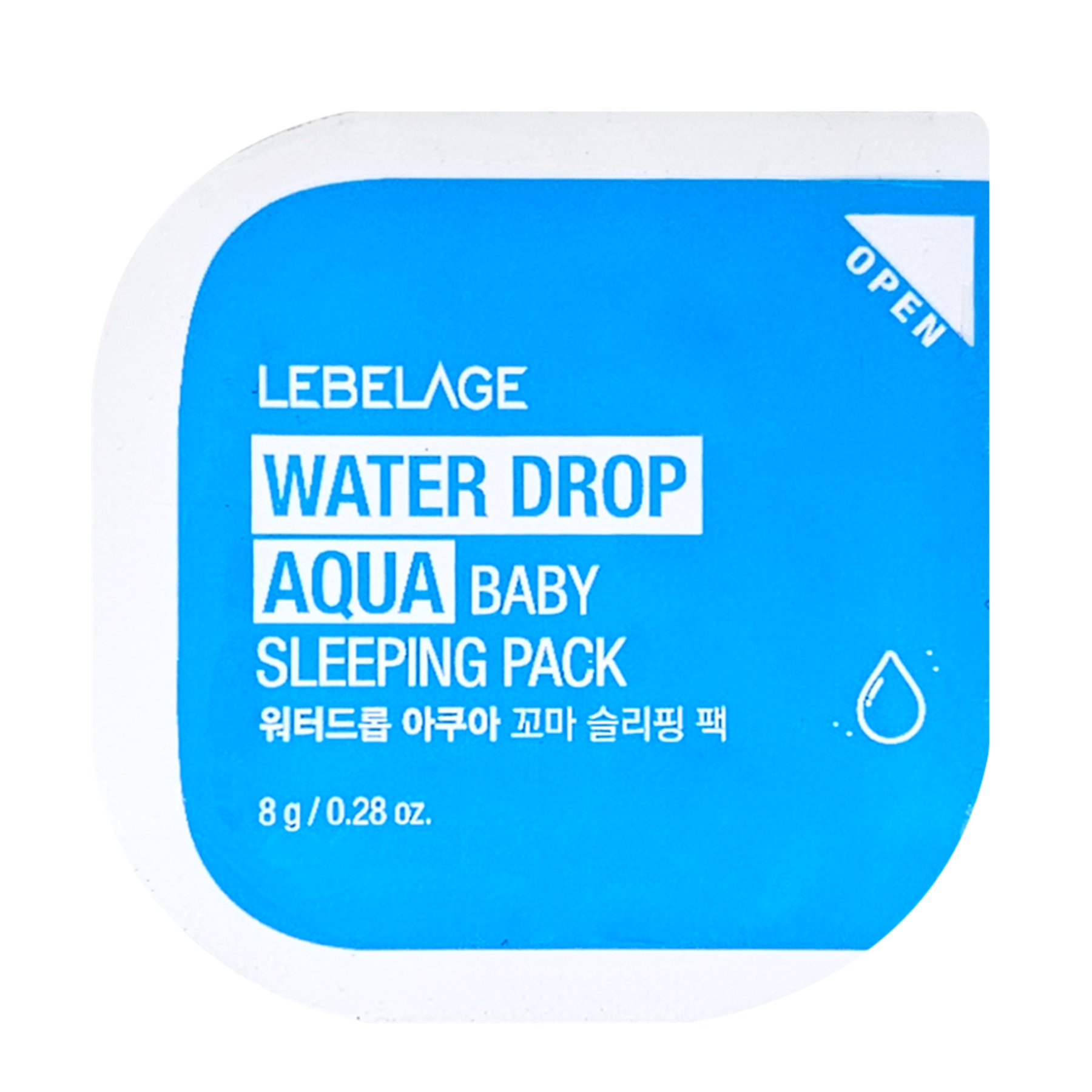 Lebelage Waterdrop Aqua Little Sleeping Pack