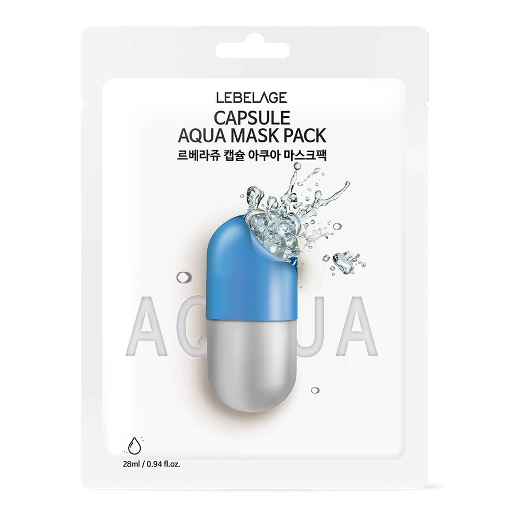 Lebelage Capsule Aqua Mask Pack [10 Pieces]