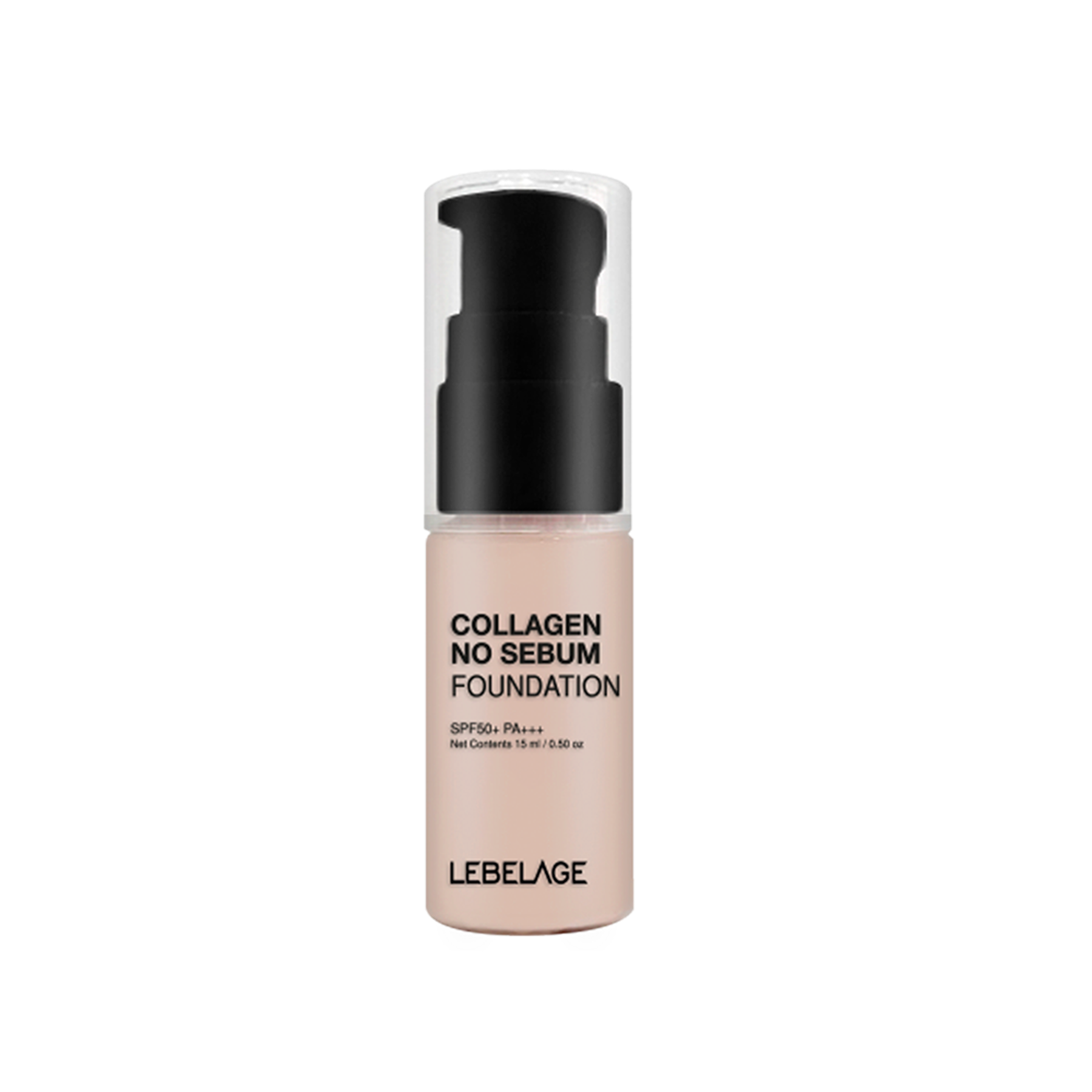 Lebelage Collagen No Sebum Foundation (Mini) No. 13 Light Beige 15 ml