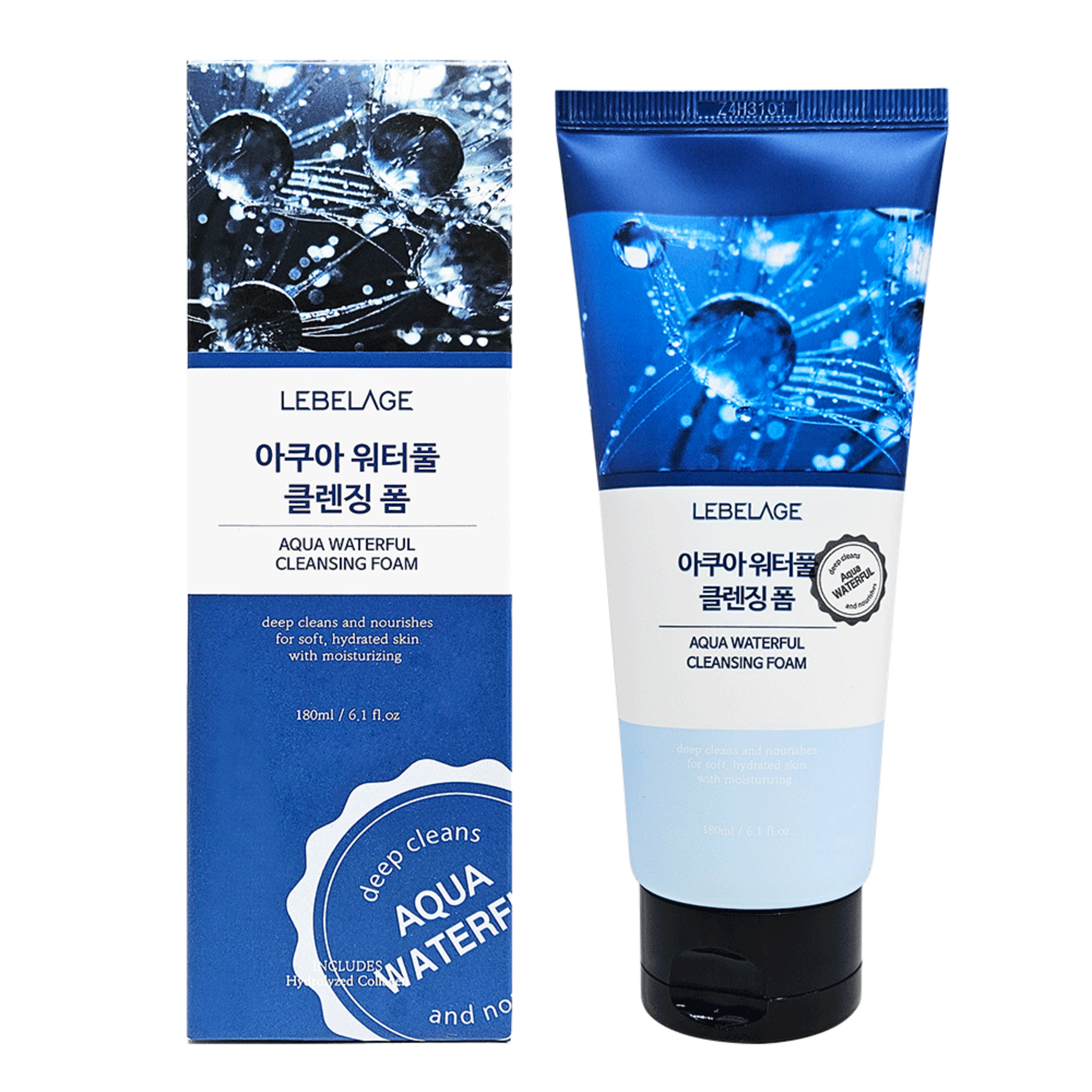 Lebelage Aqua Waterful Cleansing Foam 180ml
